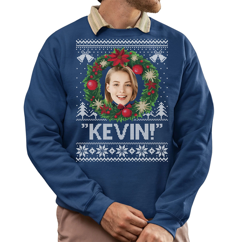 Funny Custom Name Ugly Christmas Sweatshirt 2